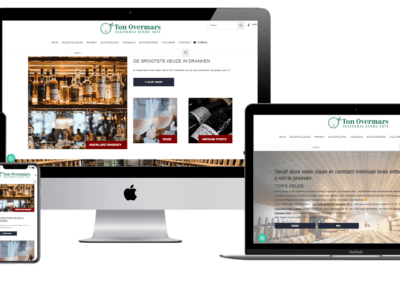 WordPress & More : Start hier 3 Drankenspeciaalzaak Ton Overmars